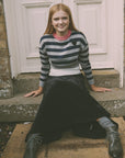 Tea Teen Striped Cropped Top