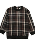 Maniere Montee Winter Plaid Pullover