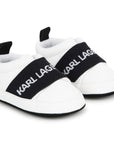 Karl Lagerfeld Elastic Logo Shoe