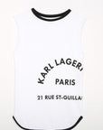 Karl Lagerfeld Logo Beach Dress