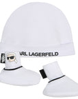 Karl Lagerfeld Lil Shoes With Hat Gift Set