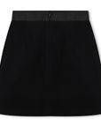 Karl Lagerfeld Logo Waist Mini Skirt