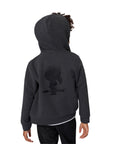 Karl Lagerfeld Boys Charcoal Marl Zip Up Hoodie