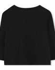 Karl Lagerfeld Baby Boy Blue Glasses Graphic Long Sleeve