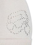 Karl Lagerfeld Off White Newborn Beanie