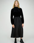 Zaikamoya Michelle Black Combo Dress