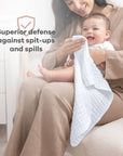 Comfy Cubs-Baby Burp Cloths 100% Muslin Cotton