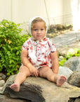Mode Avant Paris Hot Pink Print Romper