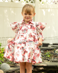 Mode Avant Paris Hot Pink Print Dress