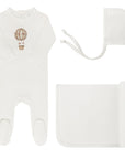 Aurora Hot Air Balloon Girl Footie Set