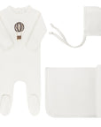 Aurora Hot Air Balloon Boy Footie Set