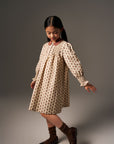 Cera Una Volta Cream Flower Loredana Dress