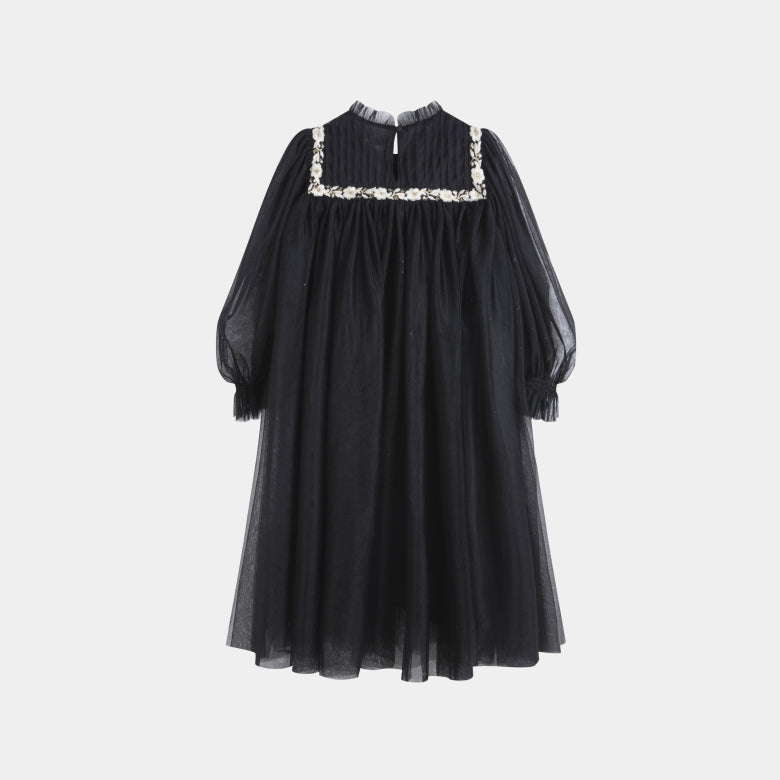 Cera Una Volta Kate Black Tulle Dress
