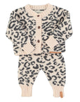 Piupiuchick Animal Print Knit Set