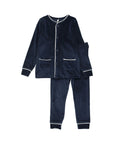 Pouf Navy Velour Pajama