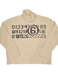 Maison Margie Off White Knit Sweater