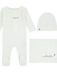 Noggi Muslin Patch Boy Footie Set
