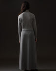 Soir Teen Grey Becky Midi Skirt