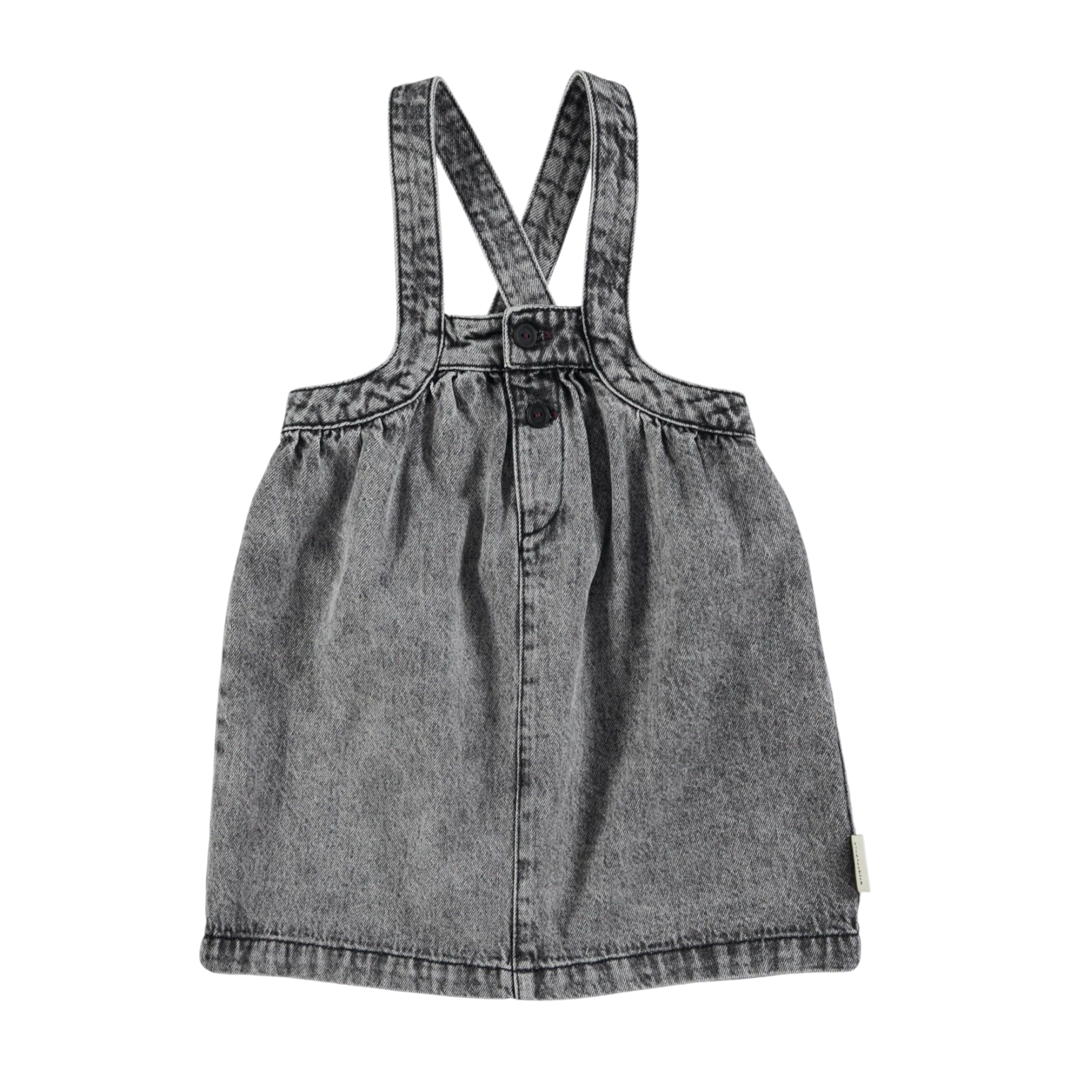 soor ploom Tippi Pinafore （Black Denim) Soor Ploom Tippi Pinafore - Kaleidoscope Print – Casp Baby