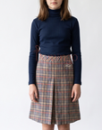 Philosophy Multicolor Houndstooth Long Skirt