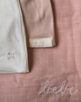 Lilette Dusty Pink Bebe Footie Set With Extra Footie