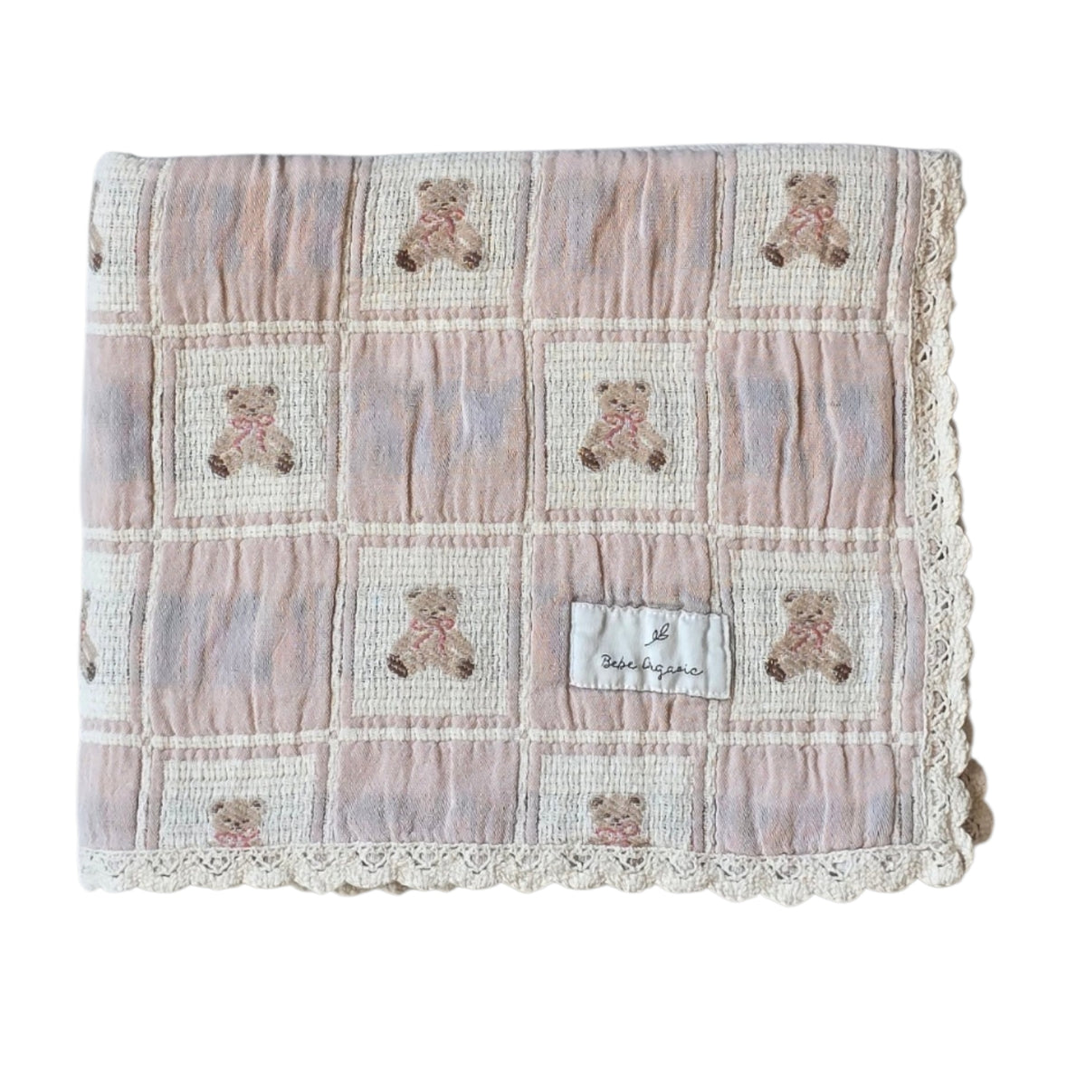 ♡bebe♡ Bebe Organic Teddy Blanket – flamingobabychild