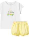 Oubon Boys Ice Cream Truck Bloomer Set