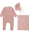 Bee And Dee Cute As A Button Footie Set