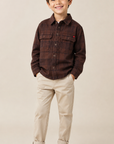 Hugo Coffee Flap Pocket Shirt