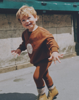 Madeline Boy Stamp Print Sweatshirt Set