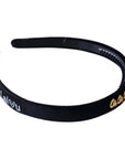 Lalou Velvet Black Headband