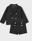 Jaybee Tweed Blazer With Short
