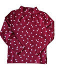 Petit Blush Hearts Aop Turleneck