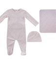 Kipp Pink Flying Ribbon Footie Set