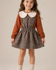 Petit Indi Checked Jumper With Sweater