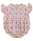 Piupiuchick Cherries All Over Romper