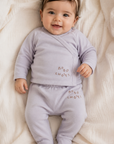 Bobo Choses Lavender Velvet 2pc Set