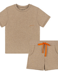 Peach Kids Boys Shorts Set