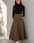Crew Kids Brown Gia Maxi Skirt
