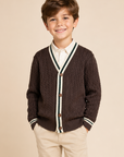 Cottier Cocoa Knit Cardigan