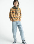 Piupiuchick Terry Cotton Striped Sweatshirt