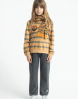 Piupiuchick Terry Cotton Striped Sweatshirt