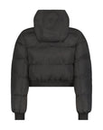 Scotch Bonnet Cropped Black Teen Coat Without Hood