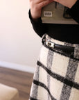Marli Riches Teen Ivor/Black Metallic Skirt