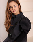 Marli Riches Collared Denim Dress