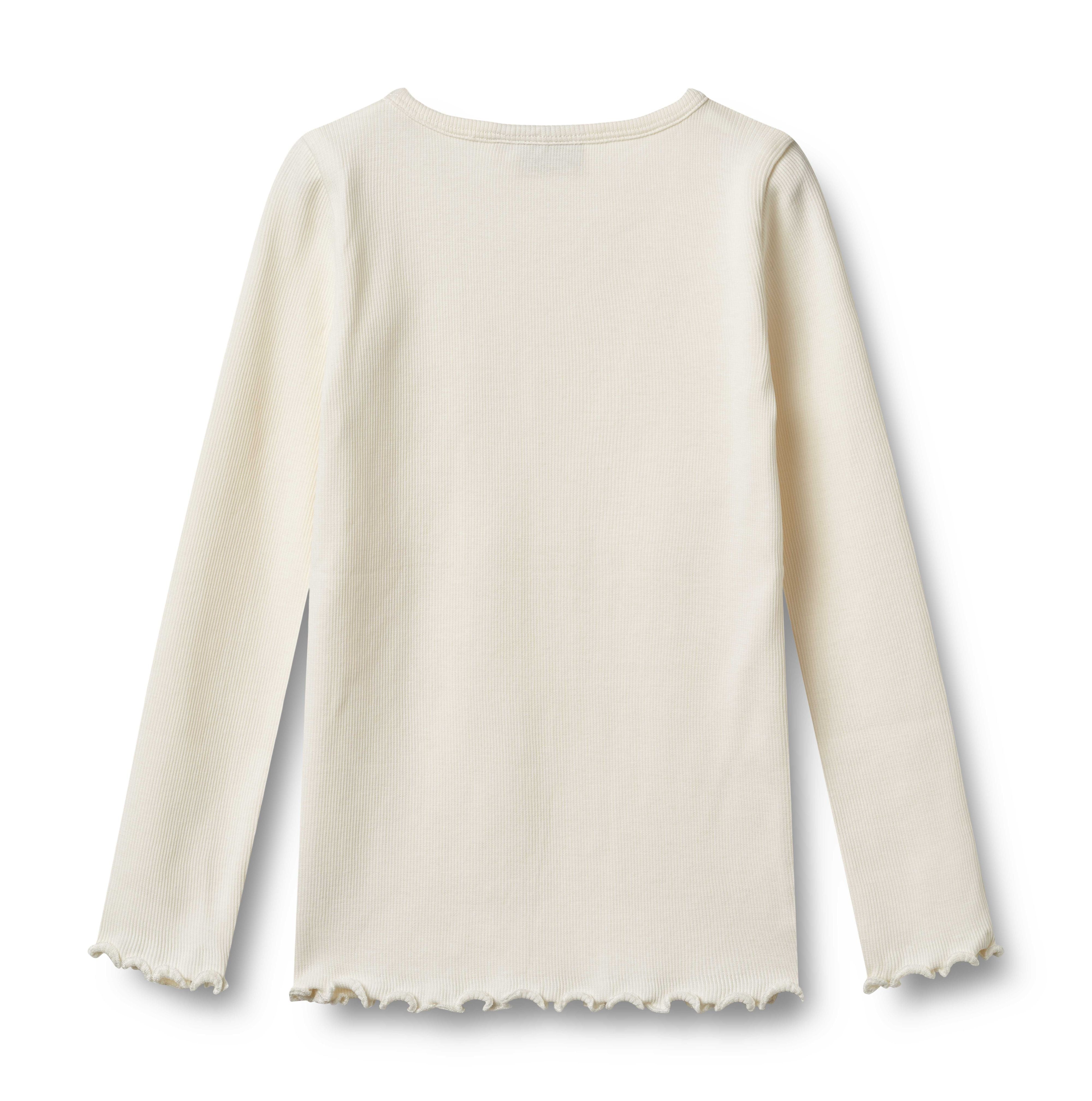 Wheat Embroidered Flowers Skirt Set