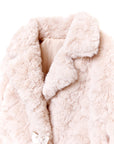 Nicole Miller Longline Faux Fur Coat