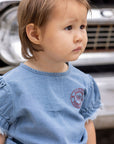 Pouf Denim Bloomer Set