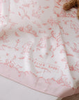 Atelier Babbi Toile Swaddle With Bib