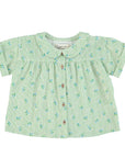 Piupiuchick Floral Baby Shirt